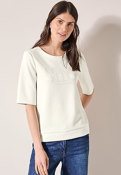 CECIL T-Shirt mit Seitlichen Einschlitzen am günstig online kaufen