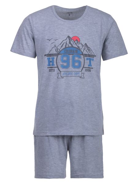 Henry Terre Schlafanzug Pyjama Set Shorty günstig online kaufen