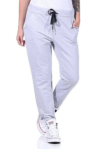 CLEO STYLE Jogginghose Jogginghose 20 Hellgrau günstig online kaufen