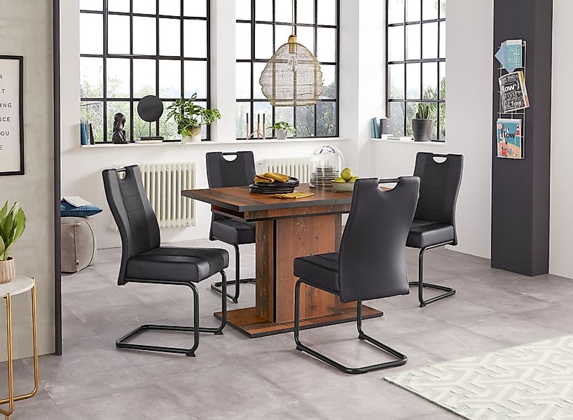 HELA Essgruppe Set, 5 Stk. tlg. bestehend aus 4x Erika Stuhl & 1x Ariana Ti günstig online kaufen