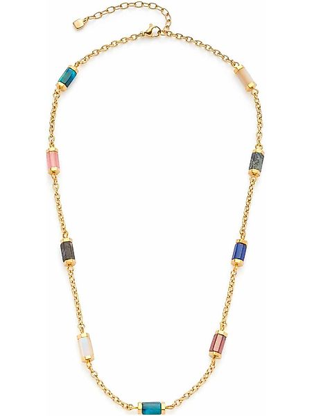 LEONARDO Edelstahlkette Leonardo Damen-Kette Edelstahl Jaspis günstig online kaufen