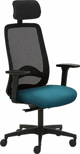 Mayer Sitzmöbel Drehstuhl »2228« () höhenverstellbare Armlehnen, Kopfstütze günstig online kaufen