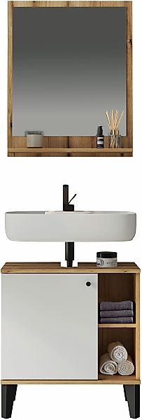 INOSIGN Badmöbel-Set "OSLO, Bad im skandinavischen Design" Set, 1 Stk. tlg. günstig online kaufen