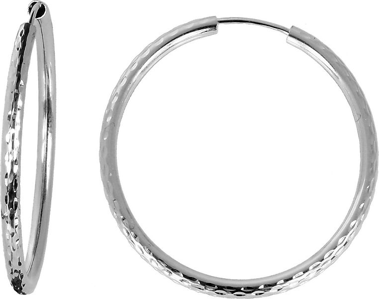 SilberDream Paar Creolen SilberDream Ohrringe 40mm Damen-Schmuck (Creolen), günstig online kaufen