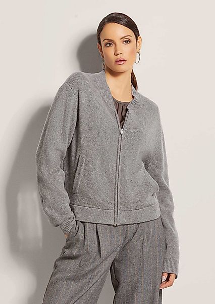 MADELEINE Strickjacke Sportiver Strick-Blouson mit Reißverschluss günstig online kaufen