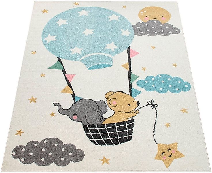 Paco Home Kinderteppich Nino 883, rechteckig, Höhe: 13 mm, Spielteppich, Ku günstig online kaufen