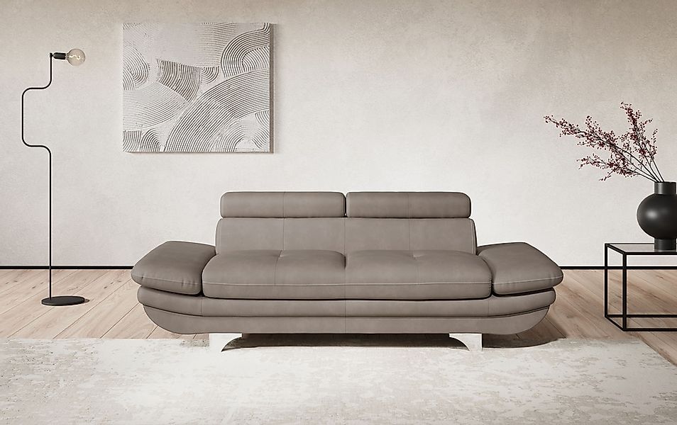 COTTA 2-Sitzer "Enterprise" Big-Sofa, mit Armteilverstellung & Kopfteilvers günstig online kaufen