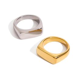 ROUGEMONT Fingerring Damen Ring Edelstahl 18K günstig online kaufen
