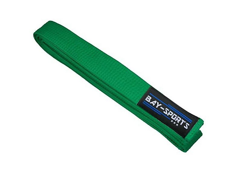 BAY-Sports Karateanzug Budogürtel Karategürtel Kampfsportgürtel grün Budogü günstig online kaufen