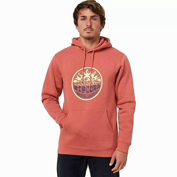 Rip Curl Sweater Herren Sweater mit Kapuze Rip Curl Down The Line Lachsfarb günstig online kaufen