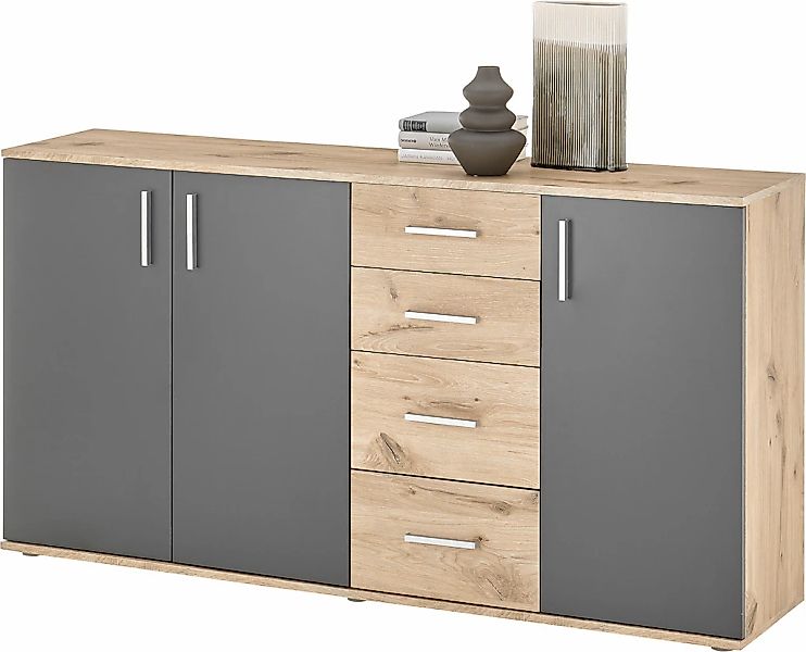 HBZ Kommode "BC-Drift-2, Sideboard Stellmaß BxHxT 160x84x35 cm", (1 St.), S günstig online kaufen