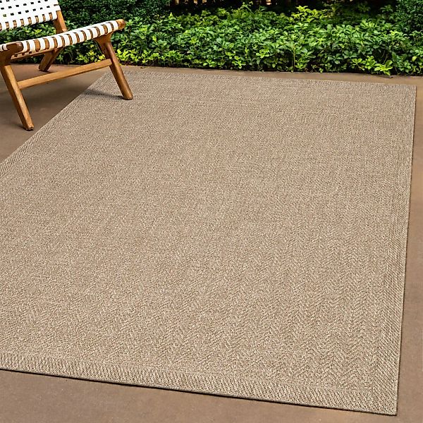 the carpet Teppich "Kansas" rechteckig 1 mm Höhe moderner robuster In und O günstig online kaufen