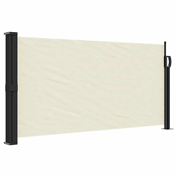 furnicato Seitenmarkise Ausziehbar Creme 100x500 cm günstig online kaufen