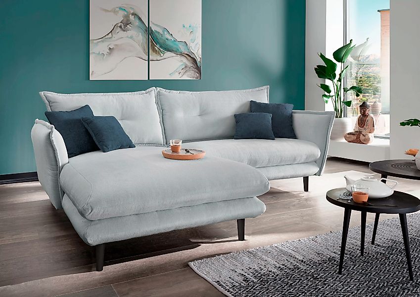 INOSIGN Ecksofa "Lazio", in verschiedenen Bezugsqualitäten und Farben liefe günstig online kaufen