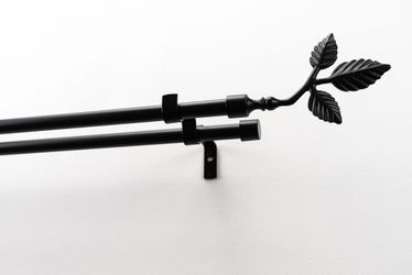 GARESA Gardinenstange "SHEET mit offenem Träger" Ø 16 mm 2 läufig-läufig Wu günstig online kaufen