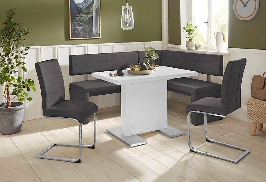 Home affaire Freischwinger "Charissa", (Set), 2 St., Microfaser, Bezug in v günstig online kaufen