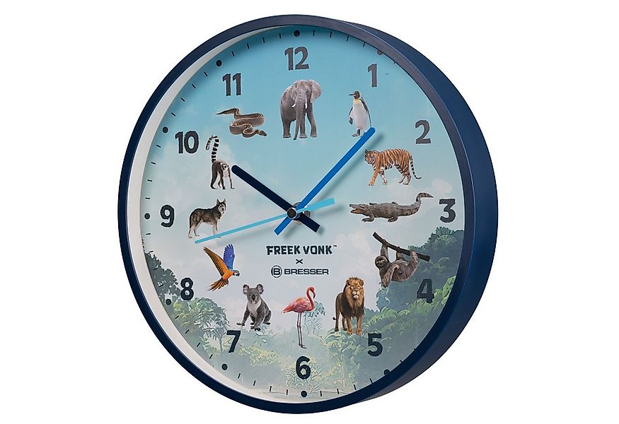 Freek Vonk x BRESSER Wanduhr Freek Vonk Kinder-Wanduhr günstig online kaufen
