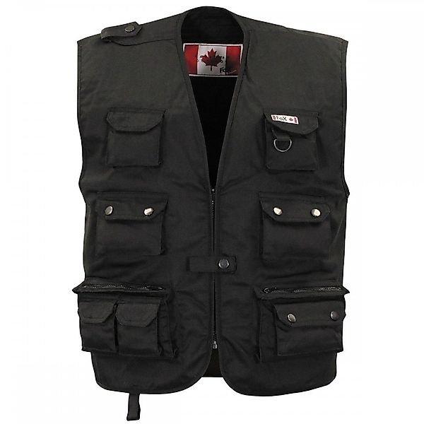 MFH Anglerweste Outdoor Weste, schwarz, schwere günstig online kaufen