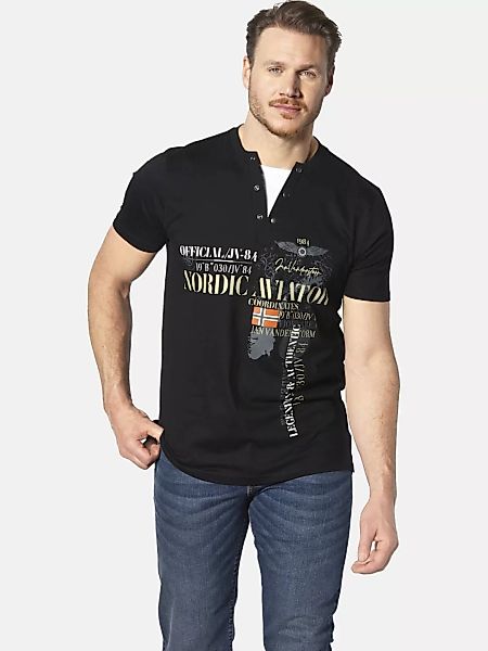 Jan Vanderstorm T-Shirt "T-Shirt ULJAS", mit nordischen Aufdruck günstig online kaufen