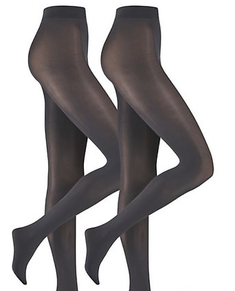 Camano Damen Feinstrumpfhosen Everyday Tights 60 DEN 2er Pack günstig online kaufen