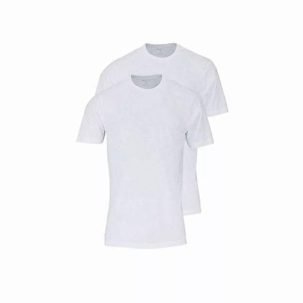 OLYMP Rundhalsshirt weiß regular fit (1-tlg) günstig online kaufen