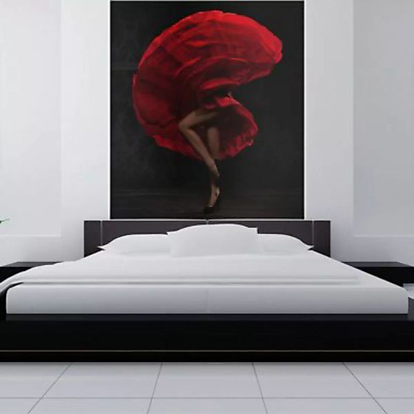 artgeist Fototapete Flamencotänzerin mehrfarbig Gr. 300 x 231 günstig online kaufen