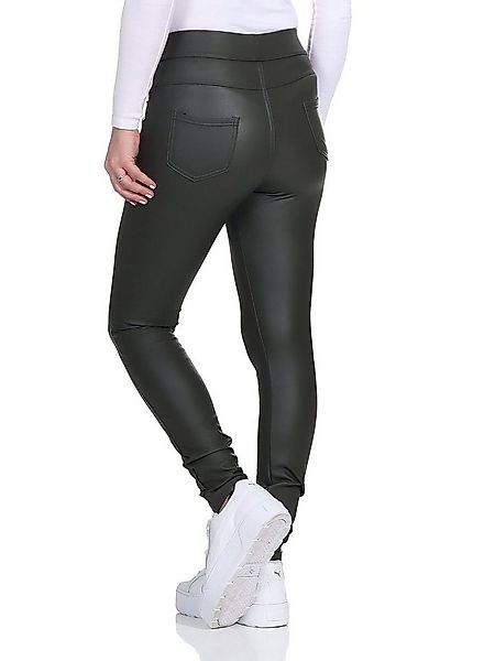 Aurela Damenmode Thermoleggings Damen Leder Hose gefütterte Leggings extra günstig online kaufen