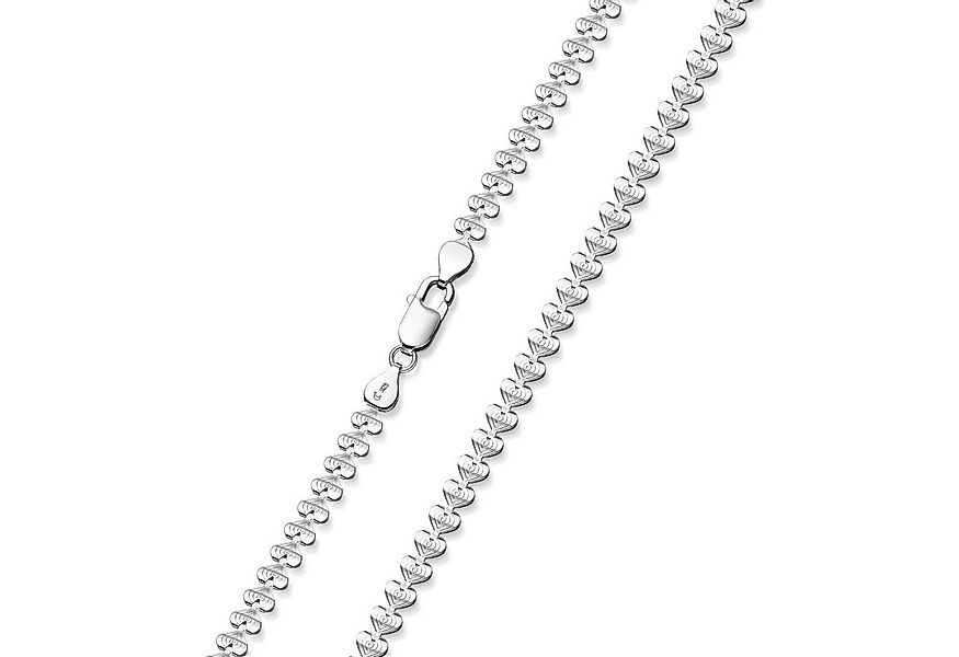 Materia Collier Damen Silber Herzkette 5mm breit 42-70cm K93, 925 Sterling günstig online kaufen