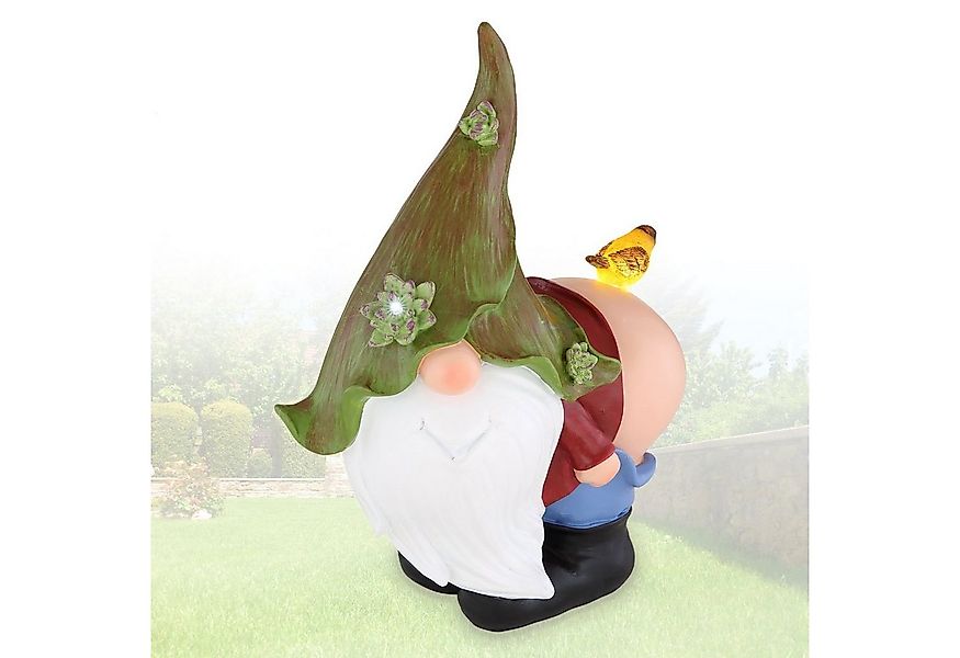 bmf-versand LED Solarleuchte Solarleuchte Garten Zwerg Vogel Solarlampe Auß günstig online kaufen