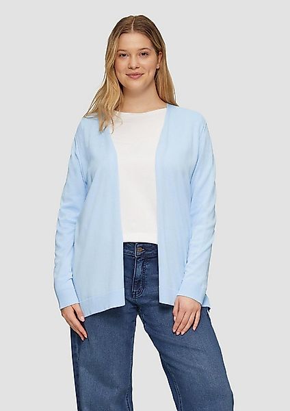 s.Oliver Cardigan Strickjacke Offene Strickjacke aus Viskosemix günstig online kaufen