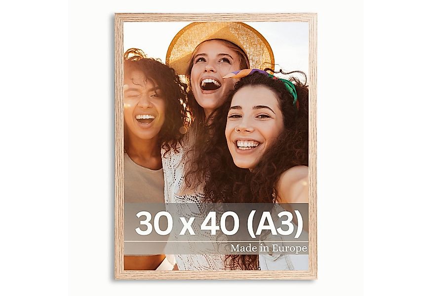 Victor (Zenith) Bilderrahmen Stieler, Bilderrahmen 30x40 cm Beige A3, Bilde günstig online kaufen
