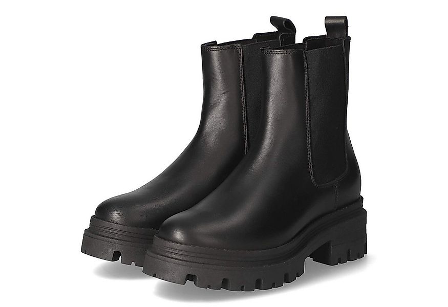 Tamaris Tamaris 1-25404-41/003 Damen Glattleder schwarz Schlupfstiefel günstig online kaufen