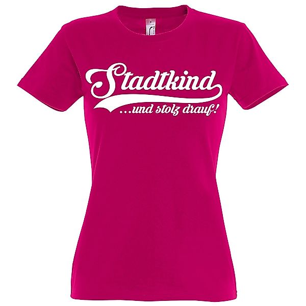 Youth Designz T-Shirt Stadtkind Damen Shirt günstig online kaufen