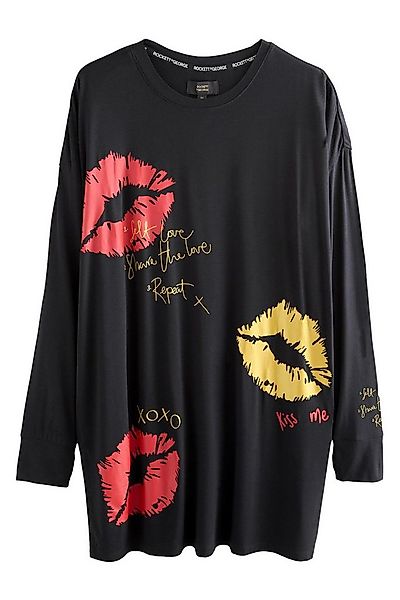 Rockett St George Pyjamaoberteil Rockett St George langärmeliges Schlaf-T-S günstig online kaufen