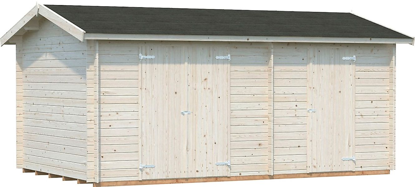 Palmako Gerätehaus "Jari", transparent günstig online kaufen