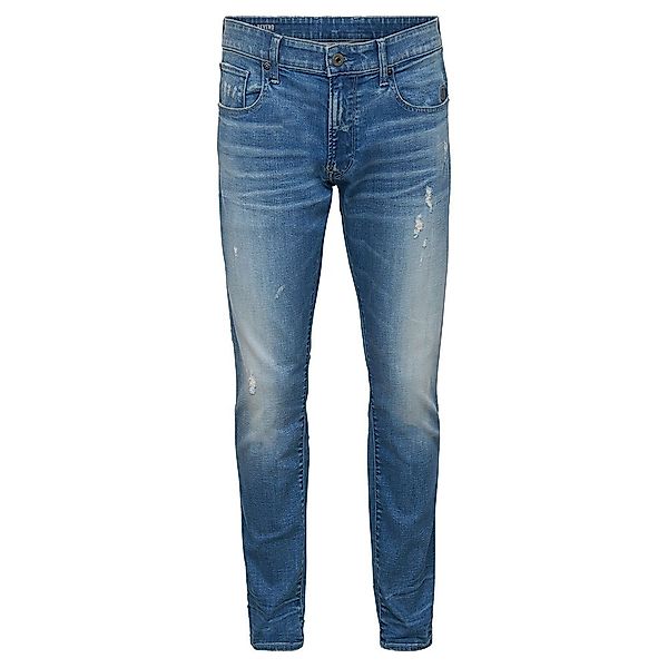 G-star Revend Skinny Jeans 29 Antic Faded Monaco Blue Destroyed günstig online kaufen