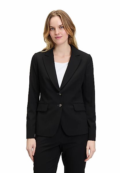 Betty&Co Longblazer "Betty & Co Damen Klassischer Blazer mit Taschen", Druc günstig online kaufen