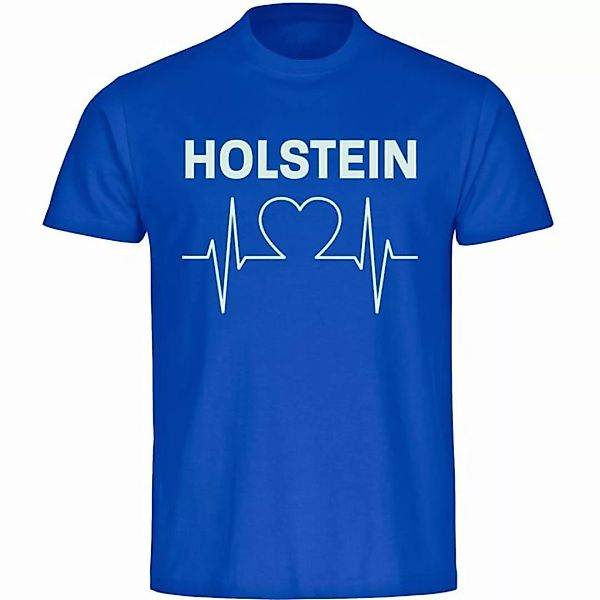 multifanshop T-Shirt Herren Holstein - Herzschlag - Männer günstig online kaufen
