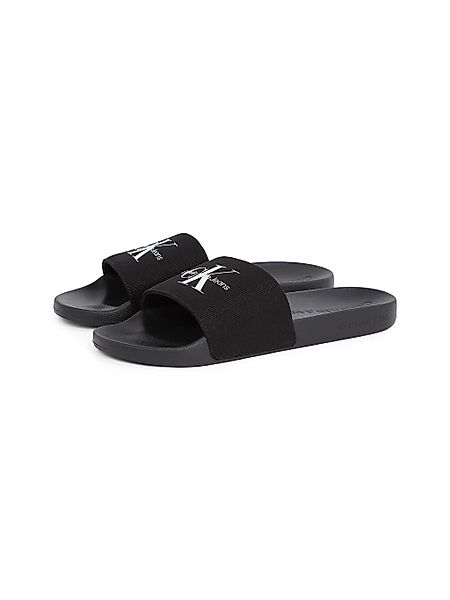 Calvin Klein Jeans SLIDE MONOGRAM Badepantolette, günstig online kaufen