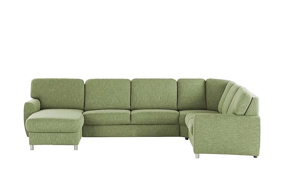smart Wohnlandschaft  Valencia ¦ grün ¦ Maße (cm): B: 341 Polstermöbel > So günstig online kaufen