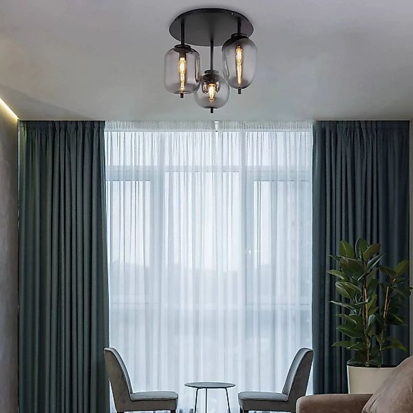 GLOBO LIGHTING Deckenleuchte Deckenleuchte Wohnzimmer Deckenlampe günstig online kaufen