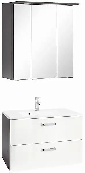 welltime Badmöbel-Set »Ravenna« 2 Stk. tlg. mit Soft-Close Funktion günstig online kaufen