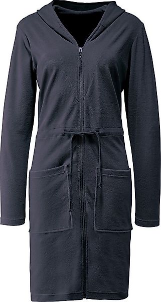 Erwin Müller Bademantel Damen-Bademantel "Limbach" mit Kapuze, Rückenlänge günstig online kaufen
