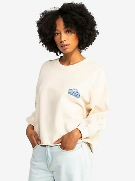 Quiksilver Sweatshirt Quiksilver Sweatshirt Crop Crew Screen Birch günstig online kaufen