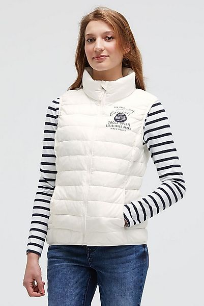 SOCCX Steppweste mit elastischem Saumabschluss günstig online kaufen