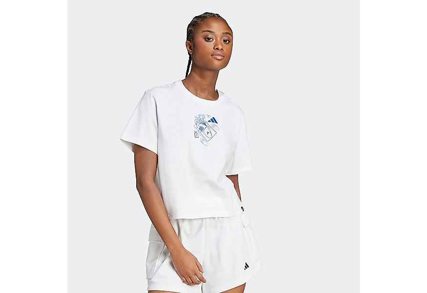 adidas Sportswear T-Shirt MINI GRAPHIC sportlicher Stil, kurze Ärmel, ohne günstig online kaufen