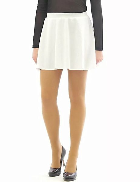 YESET Minirock Swing Rock Mini hohe Taille Falten-Rock Gummibund Skirt Mini günstig online kaufen