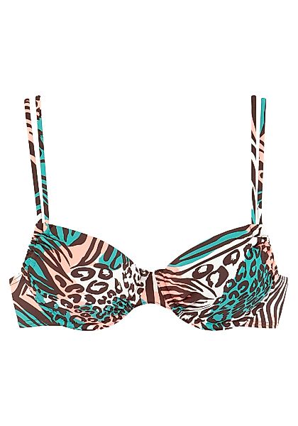 Venice Beach Bügel-Bikini-Top "Maia", mit Animalprint günstig online kaufen
