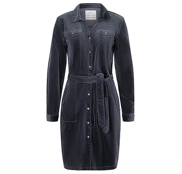TIMEZONE Cordkleid blue grey günstig online kaufen