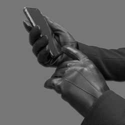 AKAROA Lederhandschuhe Lederhandschuhe RON Smartphone Funktion günstig online kaufen